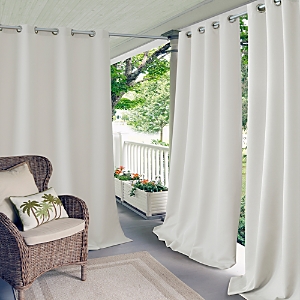 Elrene Home Fashions Connor Solid Indoor/Outdoor Curtain Panel, 52 x 84- 4898813
