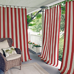 Elrene Home Fashions Highland Stripe Indoor/Outdoor Curtain Panel, 50 x 95- 3125700