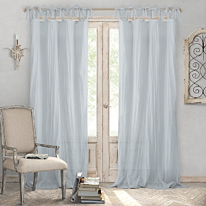 Elrene Home Fashions Jolie Semi-Sheer Pleated Curtain Panel, 52 x 84- 3125792