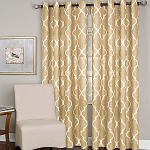 Elrene Home Fashions Medalia Window Panel, 52 x 108- 3125906