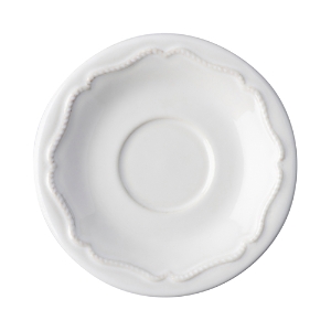 Juliska Berry & Thread Whitewash Demitasse Saucer- 481629