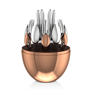 Christofle Silver-Plated & Rose Gold-Plated Mood 24-Piece Flatware Set- 2343307