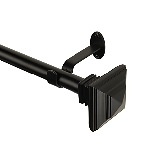 Elrene Home Fashions Florence Adjustable Curtain Rod with Square Finials, 28-48- 3338977