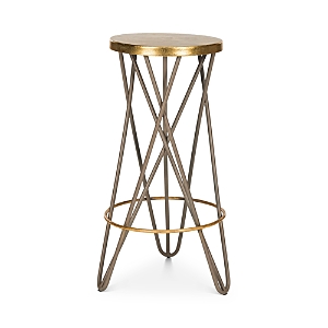 Safavieh Lorna Gold Leaf Barstool- 3400073