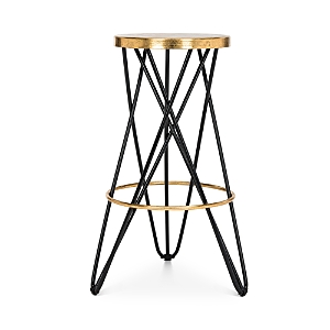 Safavieh Lorna Gold Leaf Barstool- 3400073