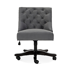 Safavieh Soho Tufted Velvet Swivel Desk Chair- 3400098