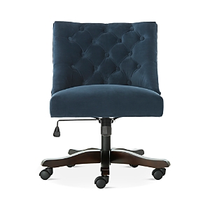 Safavieh Soho Tufted Velvet Swivel Desk Chair- 3400098