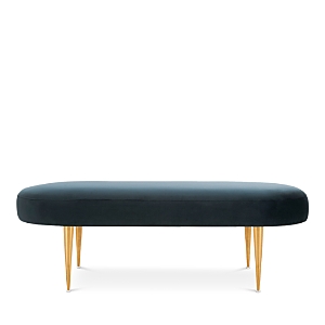 Safavieh Corinne Velvet Oval Bench- 3400087