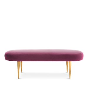 Safavieh Corinne Velvet Oval Bench- 3400087