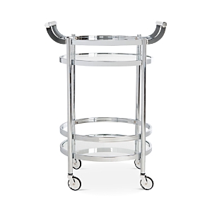 Safavieh Sienna 2-Tier Round Bar Cart- 3399945