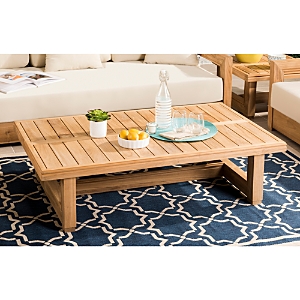Safavieh Couture Montford Teak Coffee Table- 3400034