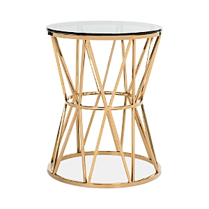 Safavieh Delsy Glass Top End Table- 3399977