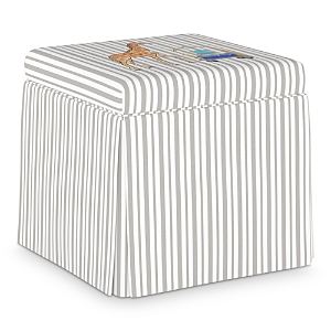 Gray Malin x Cloth & Co. Adrianna Storage Ottoman- 3406246