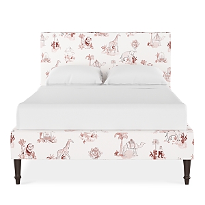 Gray Malin x Cloth & Co. Rowan Queen Platform Bed with Fancy Cone Leg- 3416617