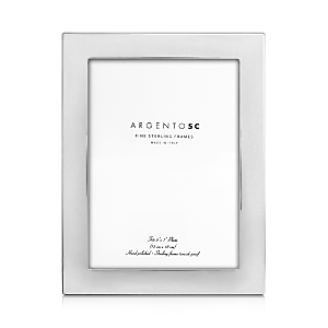 Argento Sc Castell Sterling Silver 5 x 7 Picture Frame- 3615029