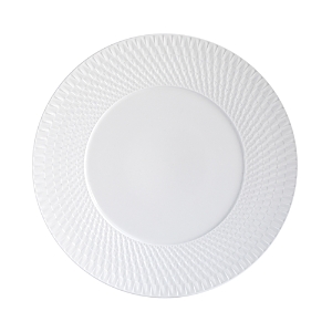 Bernardaud Twist White Collection Service Plate- 3564329