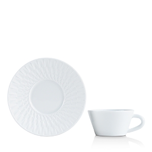 Bernardaud Twist White Collection Tea Cup- 3564339