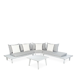Safavieh Lansen 4-Piece Corner Indoor/Outdoor Living Set- 3721127