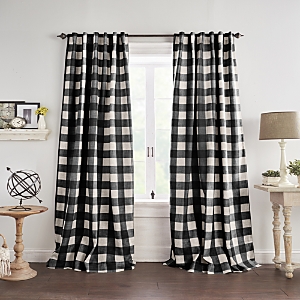 Elrene Home Fashions Grainger Buffalo Check Blackout Window Curtain, 52 x 84- 4395252