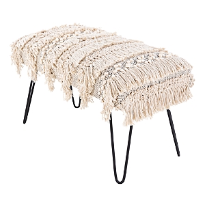 Surya Adilah Upholstered Bench- 3756508