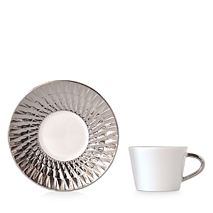Bernardaud Twist Platinum Espresso Cup - 100% Exclusive- 3725050