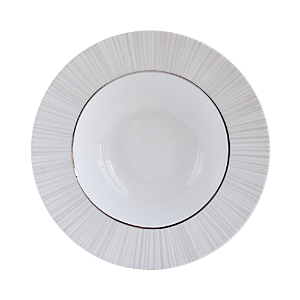 Bernardaud Silva Rim Soup Plate- 3792755