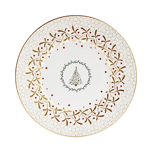 Bernardaud Noel Blanc Salad Plate- 3803826