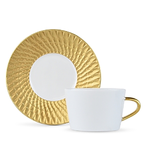 Bernardaud Twist Gold Tea Saucer - 100% Exclusive- 3725041