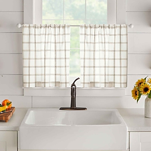 Elrene Home Fashions Farmhouse Living Double Windowpane Plaid Valance, 60 x 15- 3973612