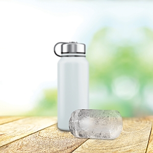 Tovolo Wide-Mouth Water Bottle Ice Molds, Set of 2- 4031662
