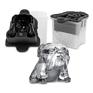 Tovolo 3D Novelty Ice Molds Bulldog, Set of 2- 4031694
