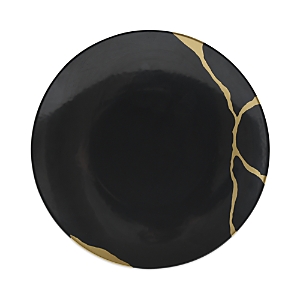 Bernardaud Kintsugi Charbon Coupe Salad Plate- 3988402