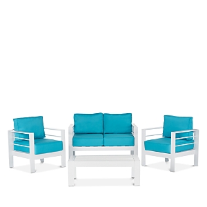 Safavieh Nason 4 Piece Outdoor Living Set- 4033186
