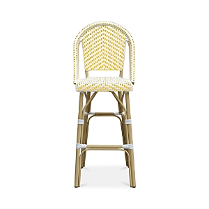 Sparrow & Wren Haley Wicker Patio Bar Chair, Set of 2- 4105668