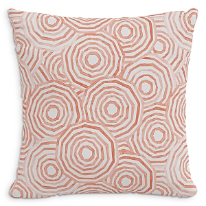Cloth & Company The Umbrella Swirl Linen Decorative Pillow with Feather Insert, 22 x 22- 4125877