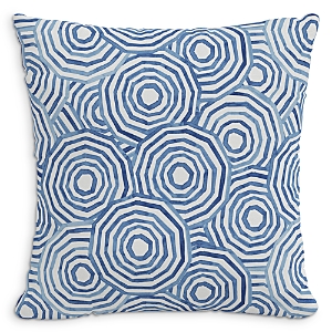 Cloth & Company The Umbrella Swirl Linen Decorative Pillow with Feather Insert, 22 x 22- 4125877