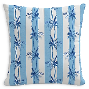 Cloth & Company The Cabana Stripe Palms Decorative Pillow, 22 x 22- 4125848