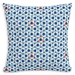 Cloth & Company The Pool Floats Linen Decorative Pillow with Feather Insert, 22 x 22- 4125864