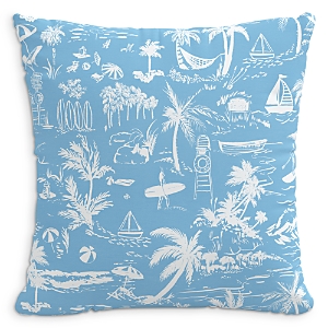 Cloth & Company The Beach Toile Decorative Pillow, 22 x 22- 4125838