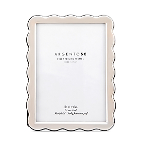 Argento Sc Scalloped Sterling Silver Picture Frame, 5 x 7- 4198179