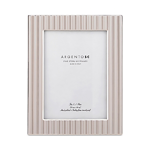 Argento Sc Fluted Sterling Silver Picture Frame, 5 x 7- 4198173