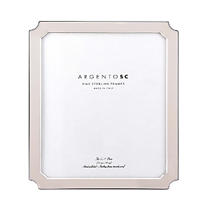 Argento Sc Edged Sterling Silver Picture Frame, 5 x 7- 4198176