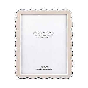 Argento Sc Scalloped Sterling Silver Picture Frame, 8 x 10- 4198180