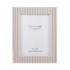 Argento Sc Fluted Sterling Silver Picture Frame, 4 x 6- 4198172