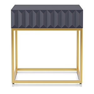 Lamon Blue End Table- 4219821