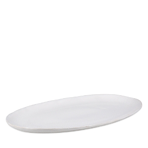 Bia Cordon Bleu Serene Oval Serving Platter, Creme- 4283727