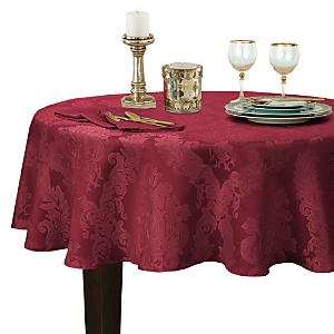 Elrene Barcelona Jacquard Damask Round Tablecloth, 70 x 70- 4324923