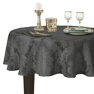 Elrene Barcelona Jacquard Damask Round Tablecloth, 70 x 70- 4324923