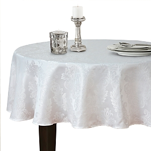 Elrene Barcelona Jacquard Damask Round Tablecloth, 70 x 70- 4324923