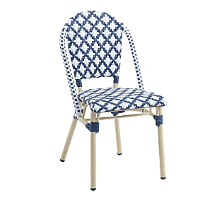 Sparrow & Wren Quade Faux Rattan Outdoor Dining Chairs, Set of 2- 4259086